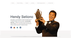 Desktop Screenshot of hendysetiono.com